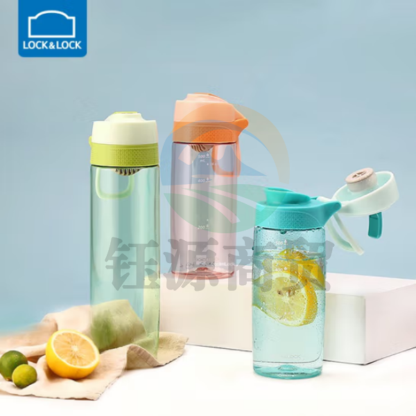 乐扣乐扣（LocknLock）ABF768 马卡龙运动水杯便捷提手可拆滤网水壶750ml 颜色备注