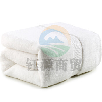 三利A类长绒棉星级酒店加厚吸水高档大浴巾 80×160cm 800G/条 本白色