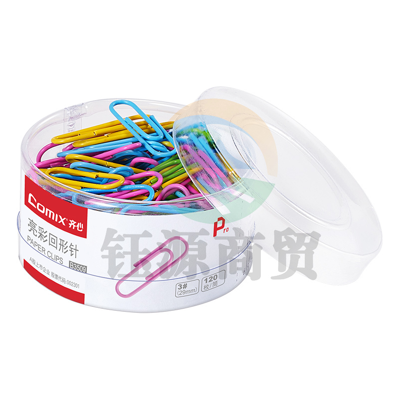 齐心 B3509 亮彩回形针  WLSZ01312240302065