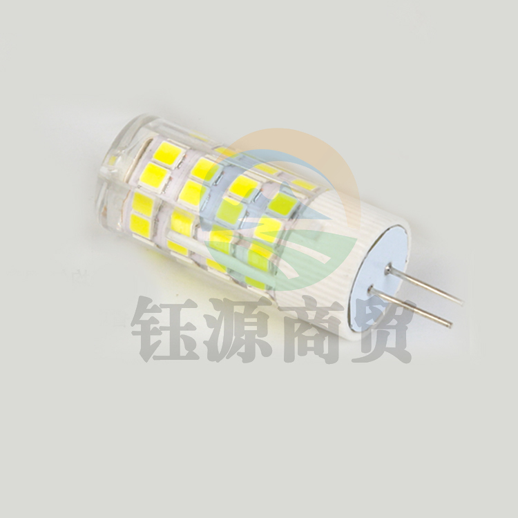 思博晶 G4 220V/2835/5W (白光） LED插泡 陶瓷85V-265V宽电压