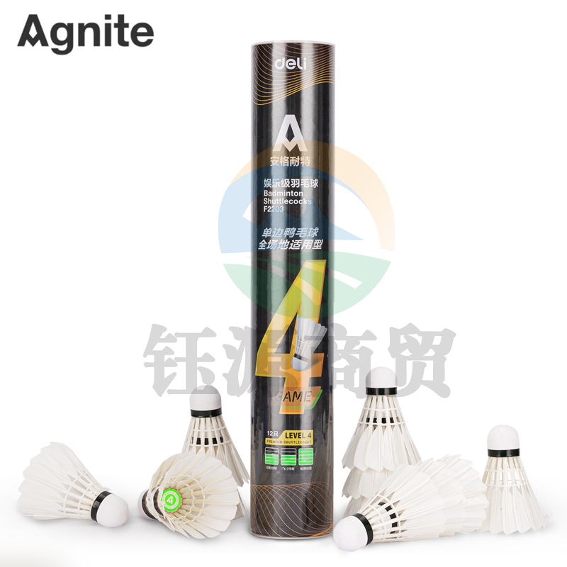 安格耐特F2203羽毛球(白色)(12个/筒)