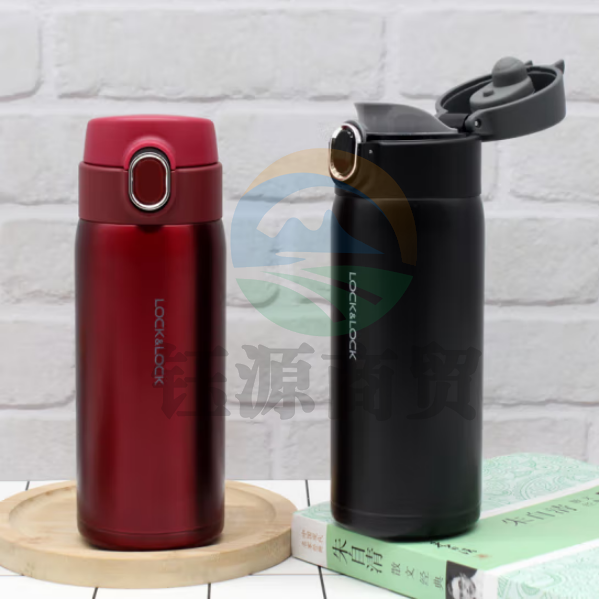 乐扣乐扣（LOCK&LOCK）LHC3237 保温杯一键弹盖杯 便携水杯450ML 颜色备注