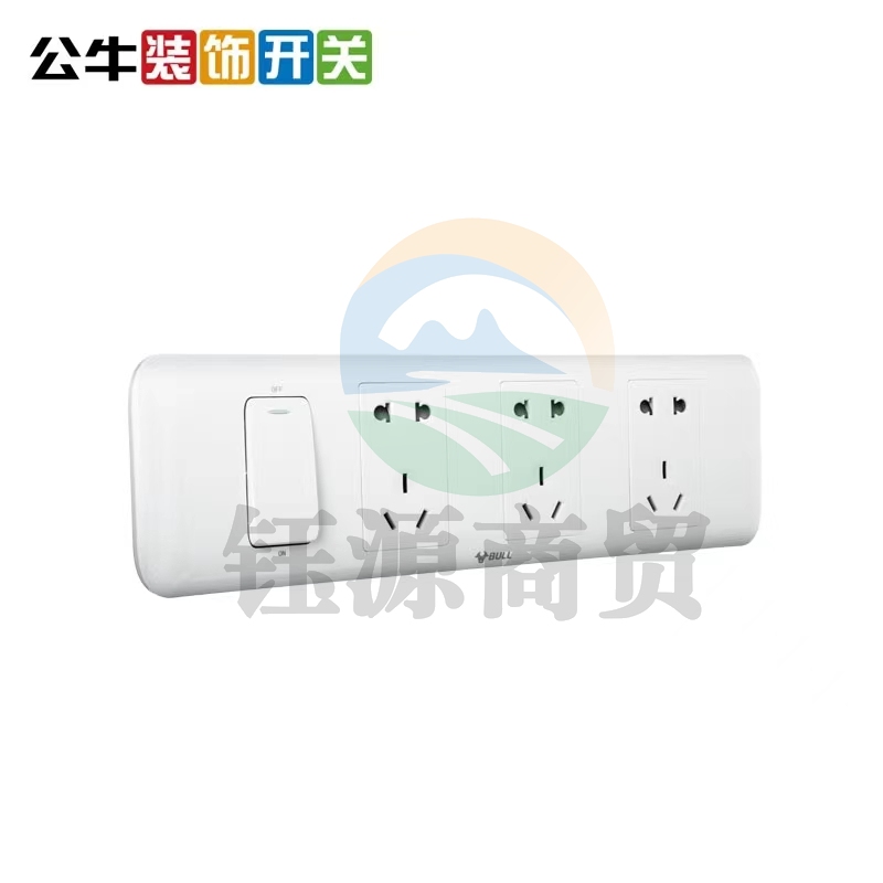 公牛一开十五孔插座G10E608