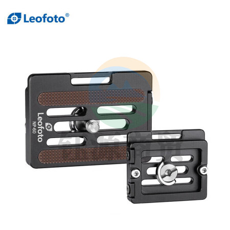 徕图（Leofoto）NP-60 阿卡标准含档板防打转旋转单反快装板