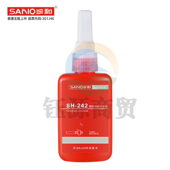 三和(SANVO)MS242-50 螺纹锁固厌氧胶 单组分 中强度 触变性粘度密封胶50G