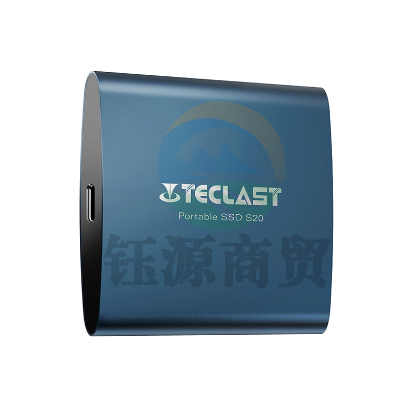 台电（Teclast） 256GB Type-C 移动固态硬盘（PSSD）S20 USB3.1 蓝色TP256GBS20 360MB/s