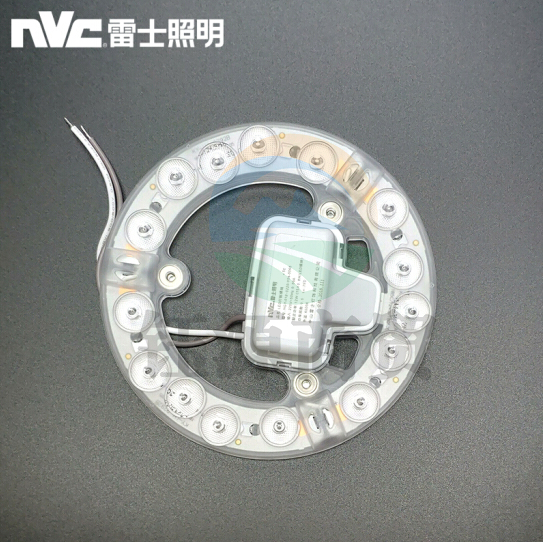 雷士照明（NVC）灯板灯盘LED光源模组吸顶灯卧室灯客厅灯光源改造板替换改装12W白光