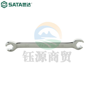 世达（SATA）48301 英制全抛光油管扳手3/8