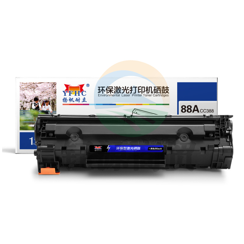 扬帆耐立YFHC CC388A碳粉(带芯片)HP P1007 P1008 1106 1108 1213MFP 1136MFP