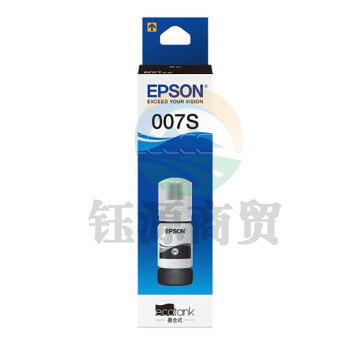 爱普生（EPSON）007s黑色墨水(C13T06K180)(适用M2148/M2178/M3148机型) T06K1-007s 标准容量/2000页