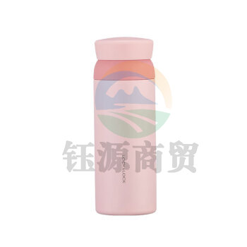乐扣乐扣（LOCK&LOCK）憧憬旋转保温杯 316不锈钢 可拆卸杯盖水杯 LHC4211PIK 粉色 350ml