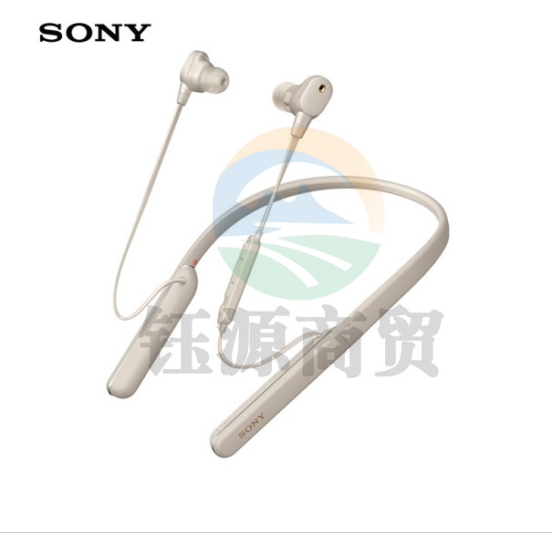 索尼WI-1000XM2 颈挂式无线蓝牙耳机 高音质降噪耳麦主动降噪 入耳式手机通话 铂金银