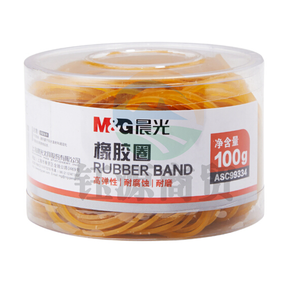 晨光（M&G）ASC99334橡胶圈 橡皮筋乳胶圈牛皮筋100g/盒