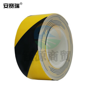 安赛瑞 防撞缓冲警示胶带 防震胶带 海绵胶带 黄黑条纹 缓冲胶带 12066   6cm*3m