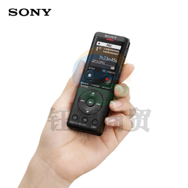 索尼（SONY）录音笔ICD-UX570F 4GB 黑色 智能降噪 专业线性录音棒 商务学习采访支持内录