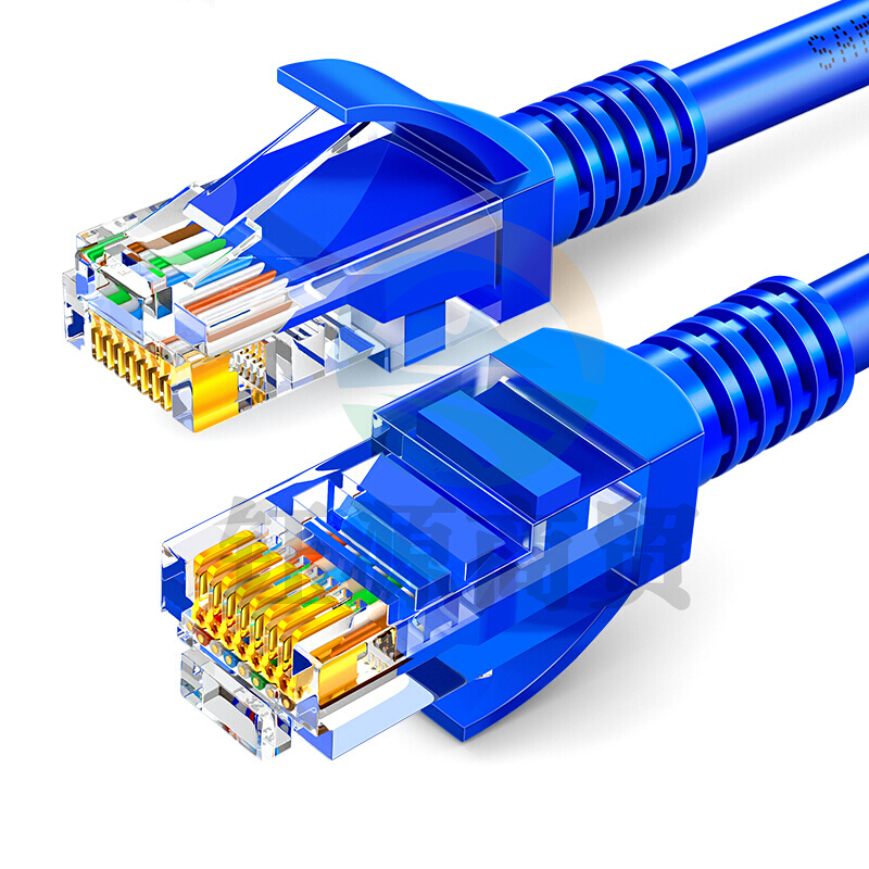 山泽SZW-1020 超五类网线 百兆网线 2米 蓝色
