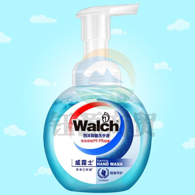 威露士泡沫抑菌洗手液健康呵护225ml 无香 24支/箱
