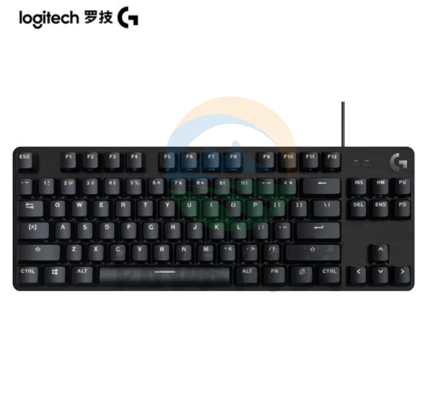 罗技G412 TKL 有线机械键盘 白色背光机械键盘 104键87键可选 便携紧凑T机械轴（类茶轴）
