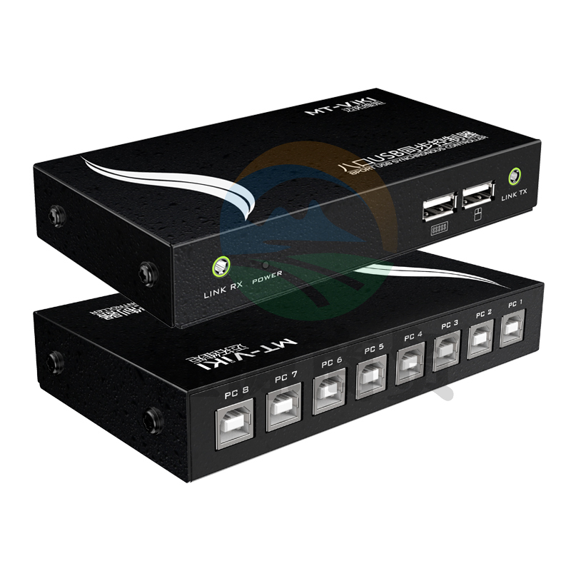 迈拓维矩MT-KM108-U 电脑手机同步器dnf地下城8口搬砖多开键鼠1控8