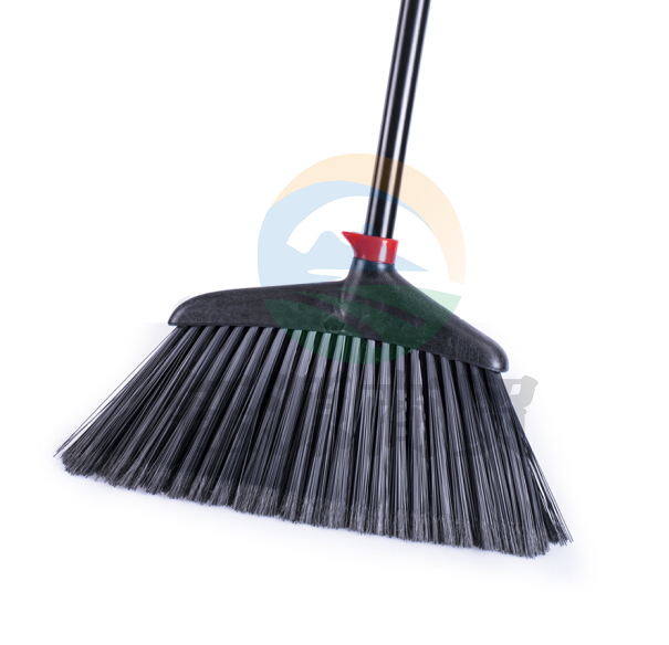超宝C-137  长柄户外大扫把铁杆长杆家用庭院物业保洁大号笤帚长毛扫帚 软毛长柄大扫把 红扣/黄扣随机