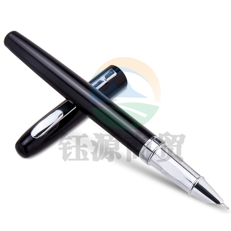得力S272金属钢笔(黑)(1支/盒)
