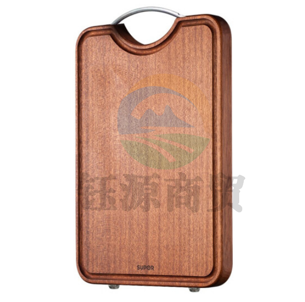 苏泊尔W453030AC1 进口天然乌檀木加厚整木砧板切菜板高端案板