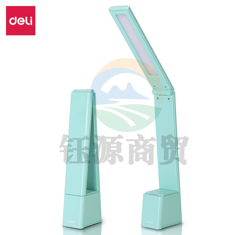 得力(deli) LF102_LED台灯(绿色)(1台装/盒)