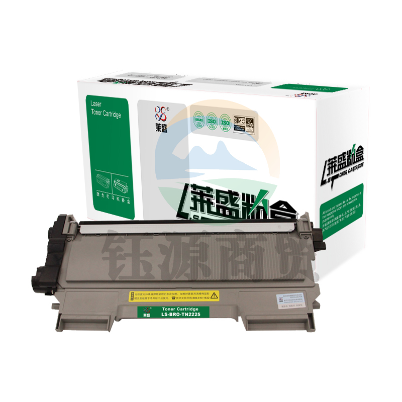莱盛（laser） LS-BRO-TN2225 粉盒 黑色 适用于BROTHER HL-2240/2250DN,DCP-7057/7060D,FAX-2890/2990