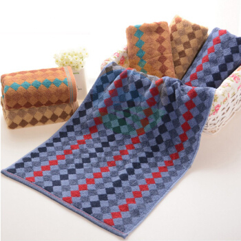 洁丽雅 8689 毛巾 34*72 男士纯棉毛巾 全棉健康吸水面巾（单条价）