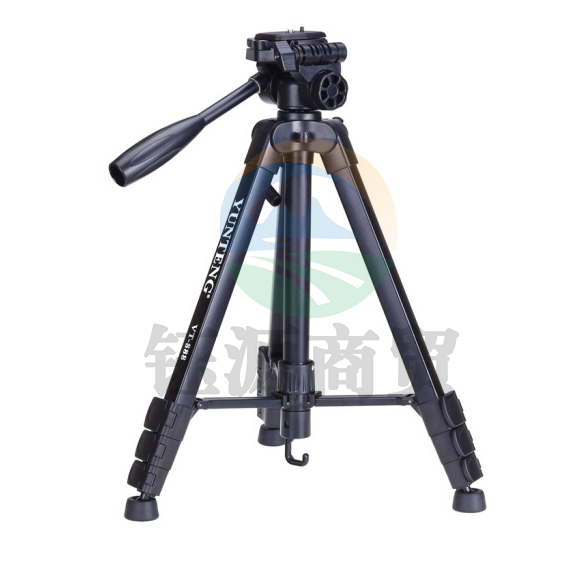 云腾（YUNTENG）VT-888 精品便携三脚架云台套装优质铝合金超轻三角架黑色