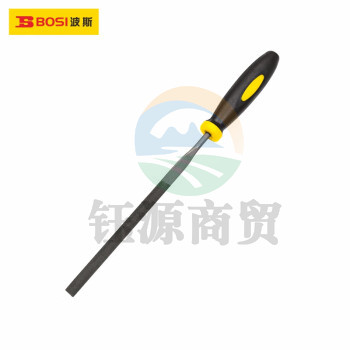 波斯（BOSI）齐头扁锉什锦锉修整锉钢锉金属锉刀打磨工具 BS507003（5×180MM） 