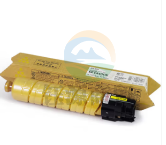 理光（Ricoh）SPC440DN型(821233)墨粉 碳粉 粉盒 适用SP C440DN打印机 原装黄色 360克