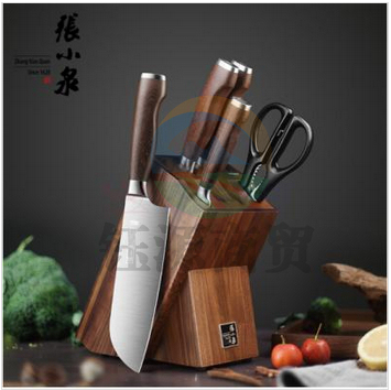 张小泉 BL-TZ005-8淳木系列六件刀具套装