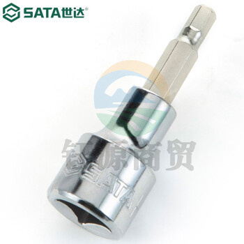 世达（SATA）24301 12.5MM系列50MM长六角旋具套筒6MM