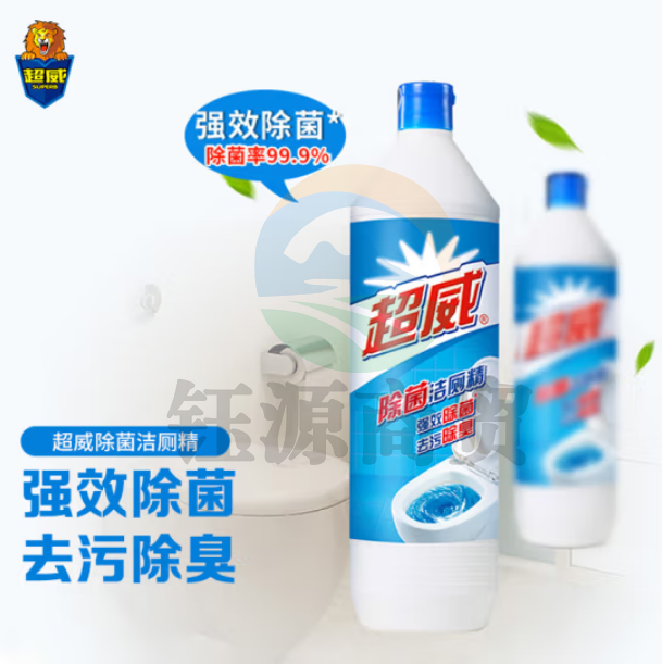超威 洁厕灵去污除味马桶清洁强效洁厕液厕所清洁厕宝除菌洁厕900g*2瓶
