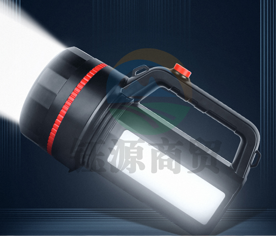 久量（DP）DP-7318B 手电筒强光超亮远射四档多功能LED家用户外灯可充电便携应急防身探照灯