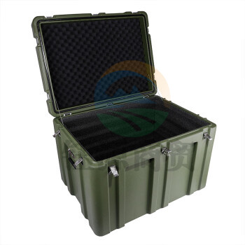 鼎阳 摄影箱滚塑箱储物箱军绿色物资运输器材箱空投箱 空箱800×600×600