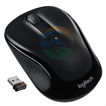 罗技(Logitech)M325s 鼠标 无线鼠标 办公鼠标 对称鼠标 优联 黑色 带无线2.4G接收器