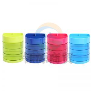 晨光（M&G）ABT98418 三层旋转笔筒 颜色随机