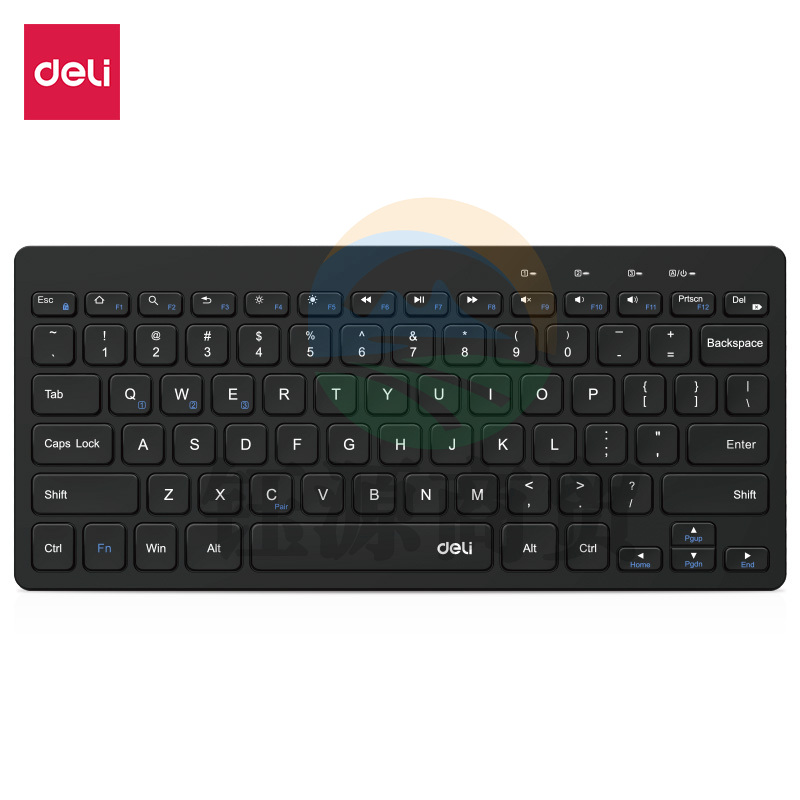 得力LN300-B蓝牙键盘(黑)(个)