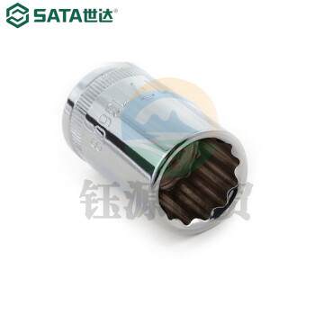 世达（SATA）13616 12.5MM系列12角套筒27MM