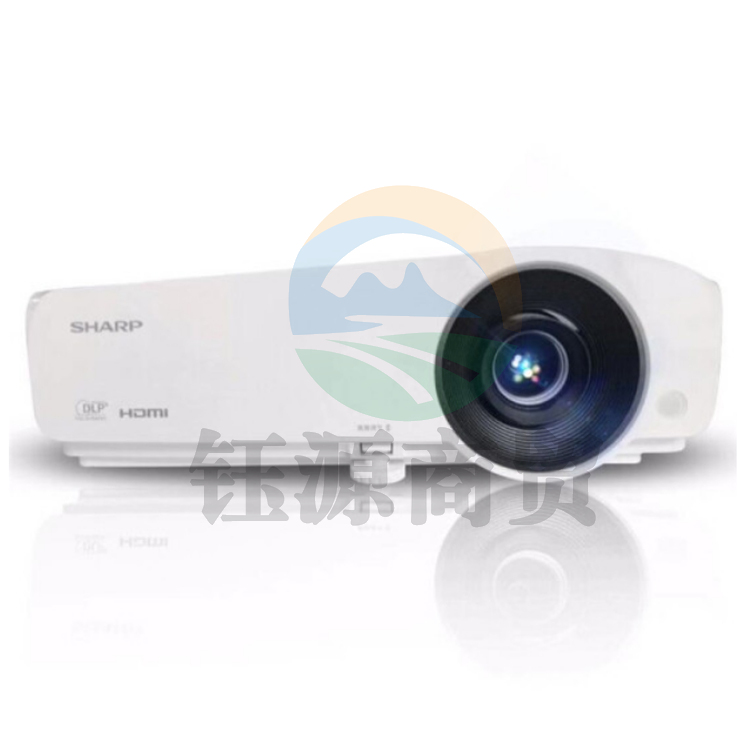 夏普（SHARP）XG-H350ZA 投影仪 办公家用 1080P高清投影机 官方标配 150英寸电动幕布