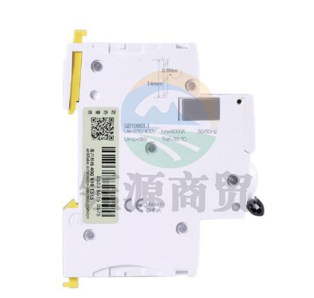 施耐德iC65N-C1P/3A C型断路器