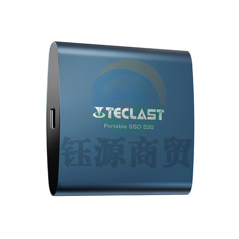 台电（Teclast）512GB Type-C移动固态硬盘（PSSD）S20 USB3.1 蓝色TP512GBS20 500MB/s