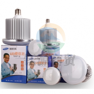 铭壹 MMG02-E27/15W/6500K LED蘑菇泡灯泡高亮球泡大功率灯泡