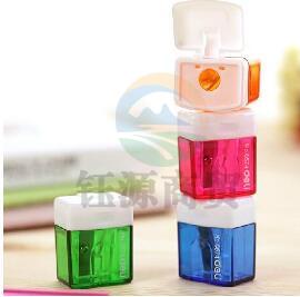 得力（deli）0576 削笔刀卷笔刀糖转笔刀 颜色随机  48个/盒 单个价格