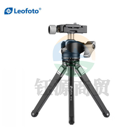 徕图（Leofoto）MT-02+LH-25 独立三档调节金属摄影EDC桌面三脚架