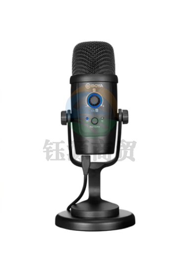 BOYA博雅 麦克风 BY-PM500电脑USB安卓Type-C接口指向性桌面麦克风 手机直播K歌网课配音录制收录音USB话筒