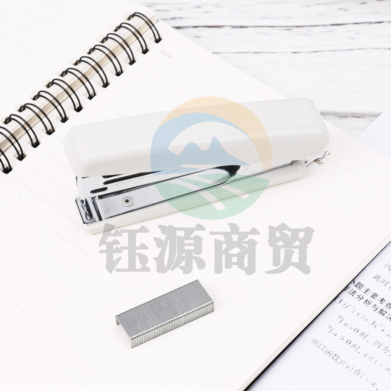 晨光(M&G)文具10#订书机  金属耐用订书器 尾部自带起钉器(适用10#钉) 灰色单个装ABS92748