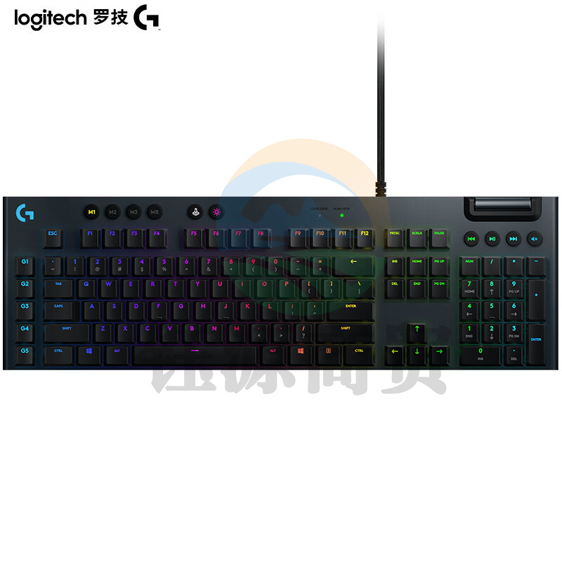 罗技G813 LIGHTSYNC RGB 机械游戏键盘(Liner红轴)